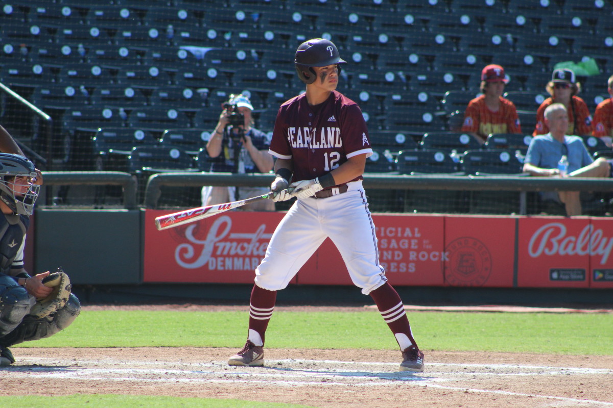 Pearland Flower Mound 6A UIL state championship Texas baseball playoffs 061023 Andrew McCulloch 67